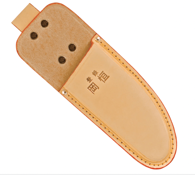 Okatsune Leather Holder for Pruning Shears - 180-200mm - Gardening Accessories - Japanese Tools Australia