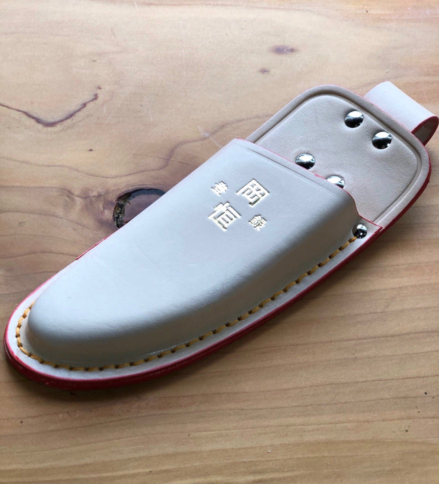 Okatsune Leather Holder for Pruning Shears - 200/210mm - Gardening Accessories - Japanese Tools Australia