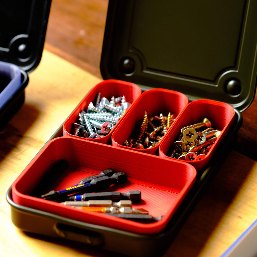 Organisation Bins for Toyo Steel T-152 (3D Printed) - Tool Bags Boxes and Rolls - Japanese Tools Australia