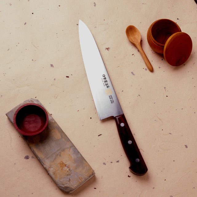 Polished Chef's Knife - Gyuto - 210mm - Kitchen Knives - Japanese Tools Australia