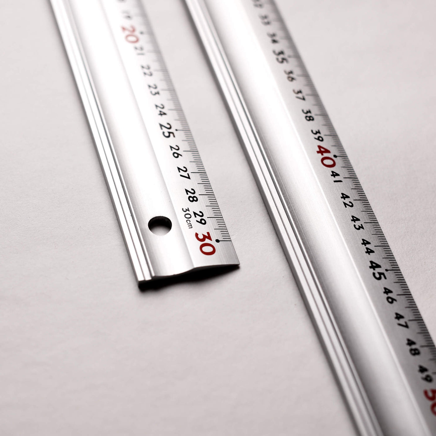 Premium Drafting Aluminum Rule - 60cm - Rulers - Japanese Tools Australia