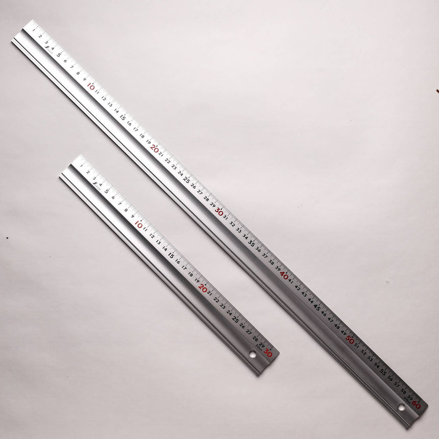 Premium Drafting Aluminum Rulers Bundle - Rulers - Japanese Tools Australia