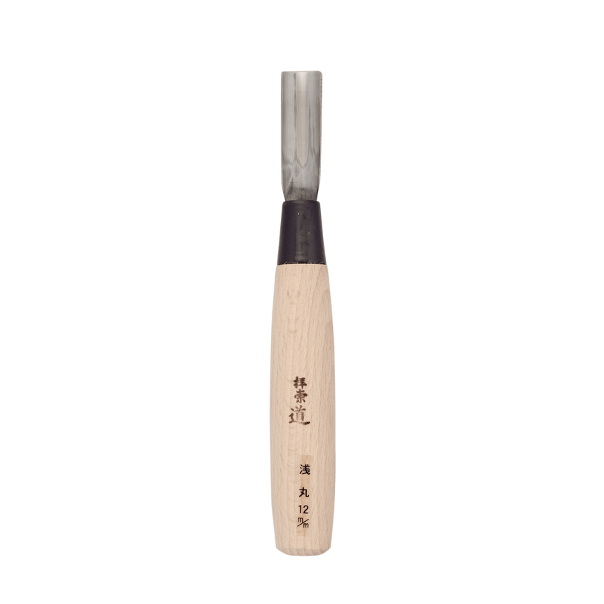 Printmaker U-Gouge - 12mm (Shallow) - Gouges - Japanese Tools Australia