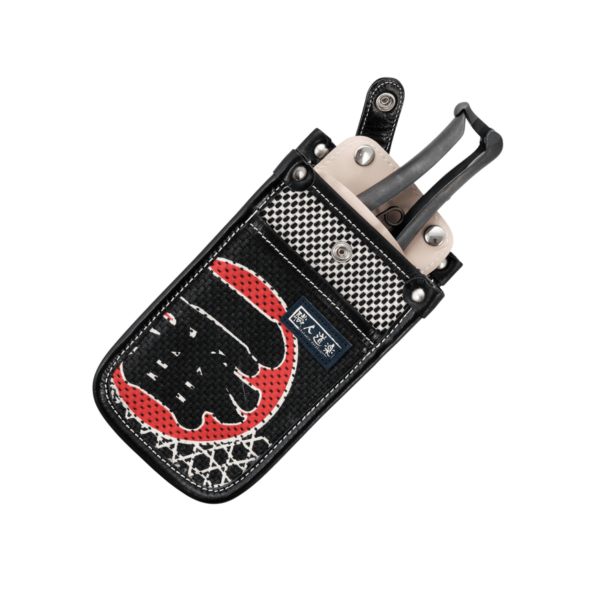 Sashiko Secateurs Bag/Holster - Gardening Accessories - Japanese Tools Australia