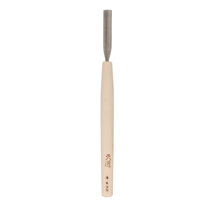Shallow U-Gouge - HSS, 12mm - Gouges - Japanese Tools Australia