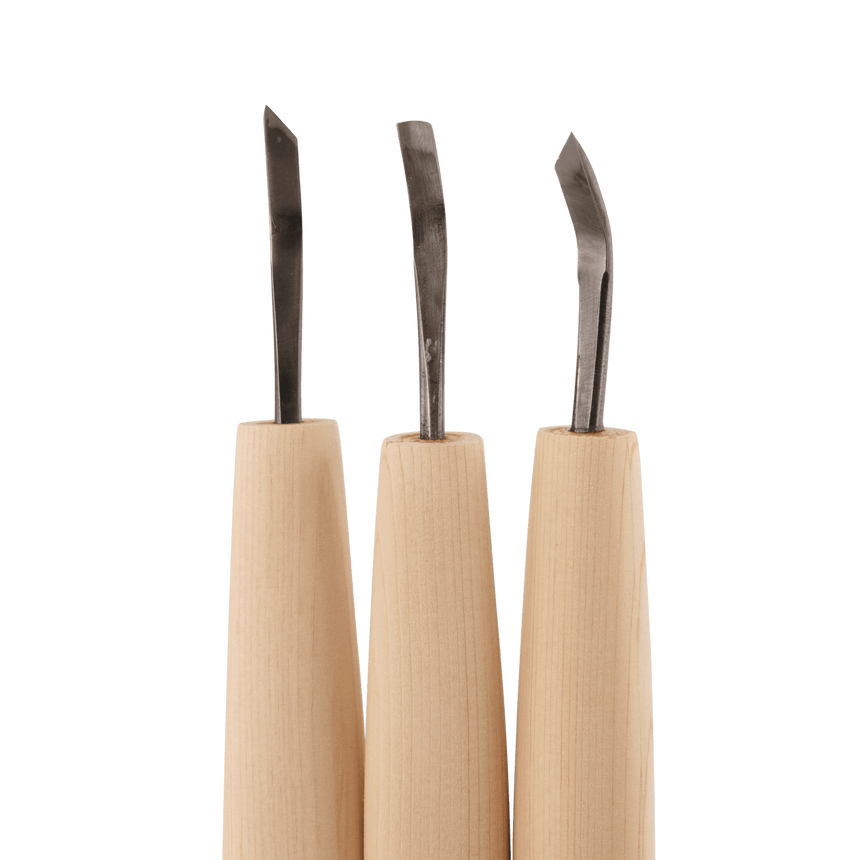 Shiage Sukui Set - 3pcs - Carving Sets - Japanese Tools Australia