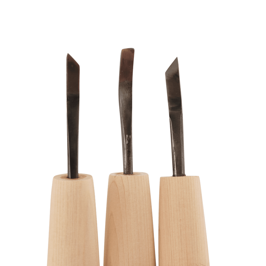 Shiage Sukui Set - 3pcs - Carving Sets - Japanese Tools Australia
