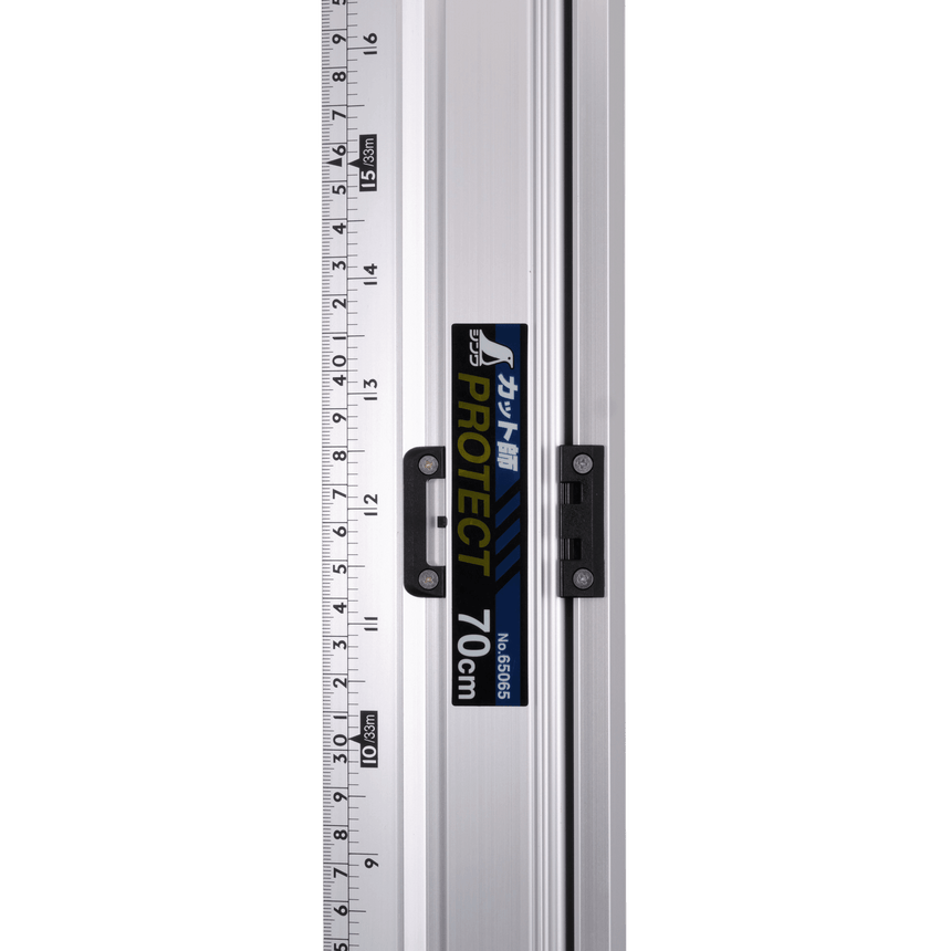 Shinwa Aluminum PROTECT 70cm Cutting Rule - Rulers - Japanese Tools Australia