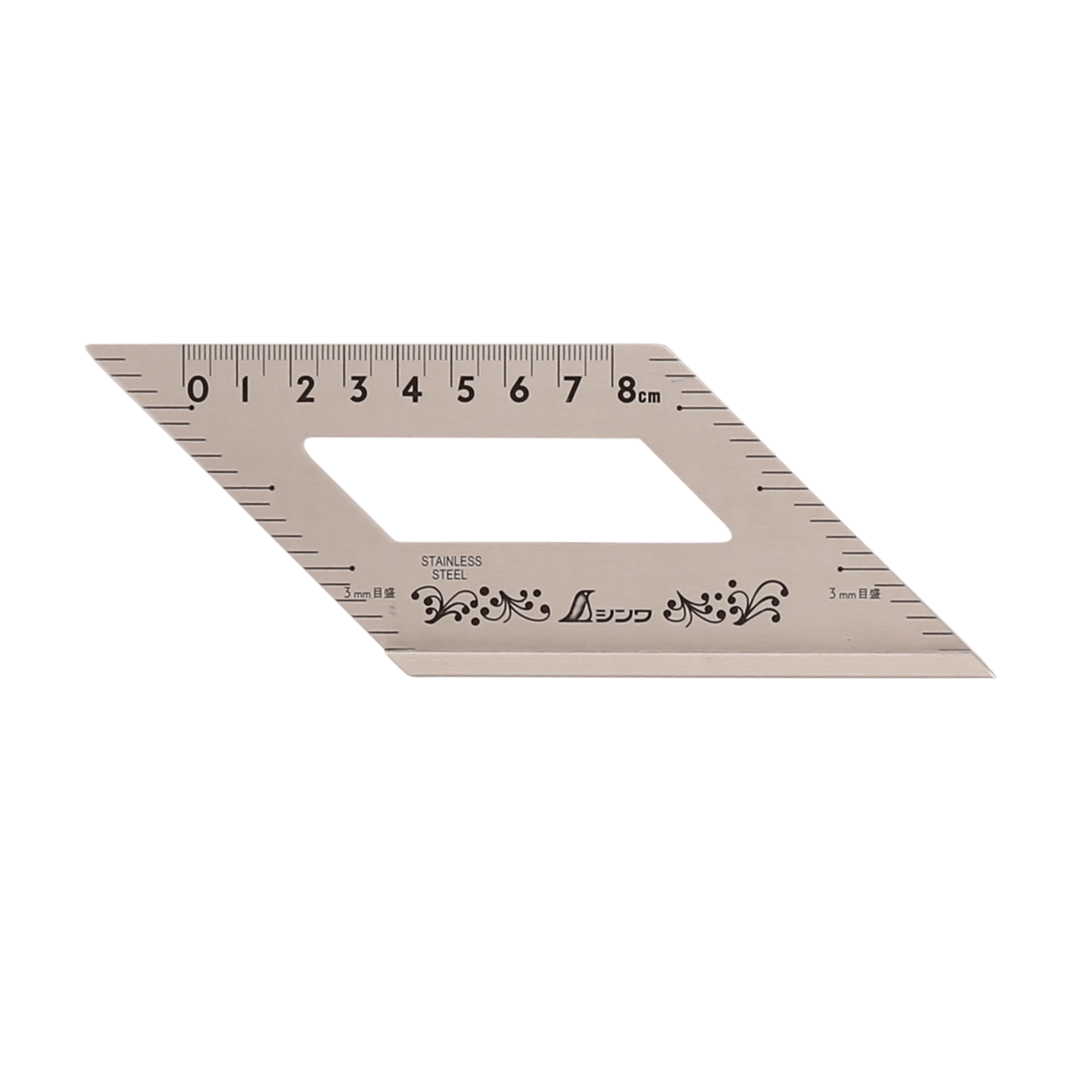 Shinwa Miter Rule - 45/135 - Western Squares - Japanese Tools Australia