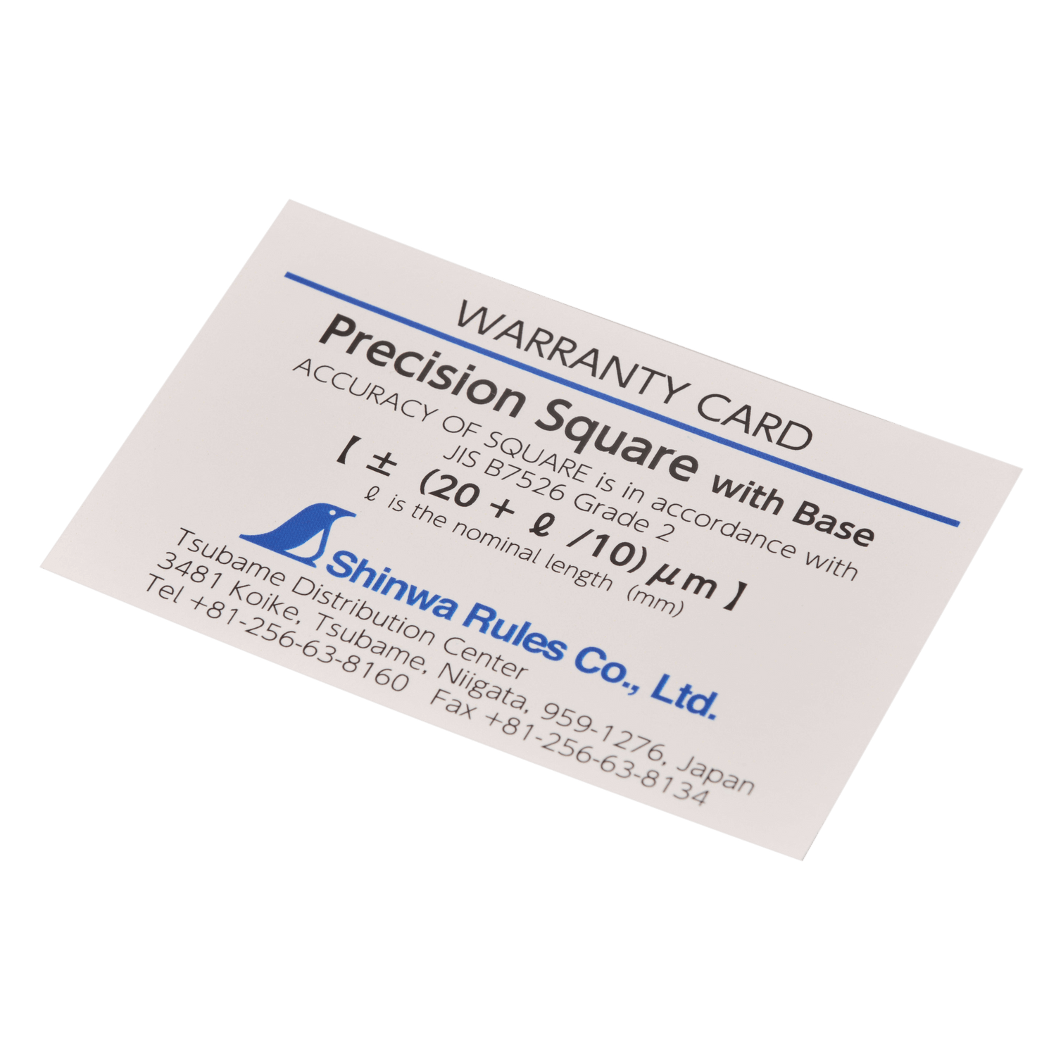 Shinwa Precision Squares - Western Squares - Japanese Tools Australia