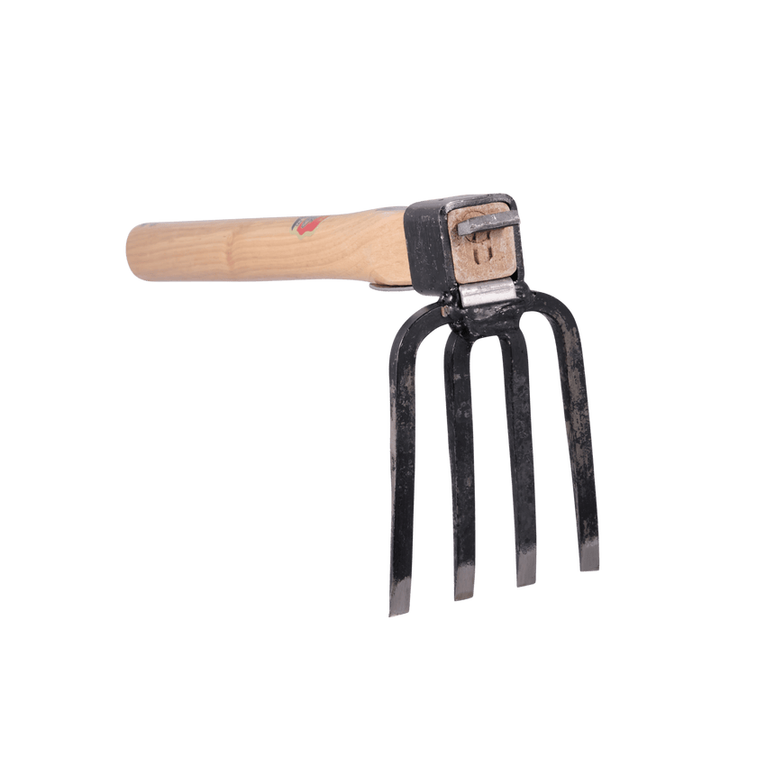 Short Handle 4 Tine Fork - Digging & Weeding - Japanese Tools Australia