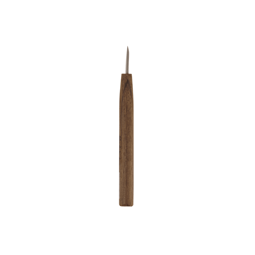 Short Single-Bevel Carving Knife - Curved Edge - Carving Knives - Japanese Tools Australia