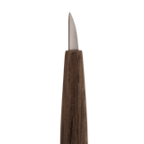 Short Single-Bevel Carving Knife - Curved Edge - Carving Knives - Japanese Tools Australia