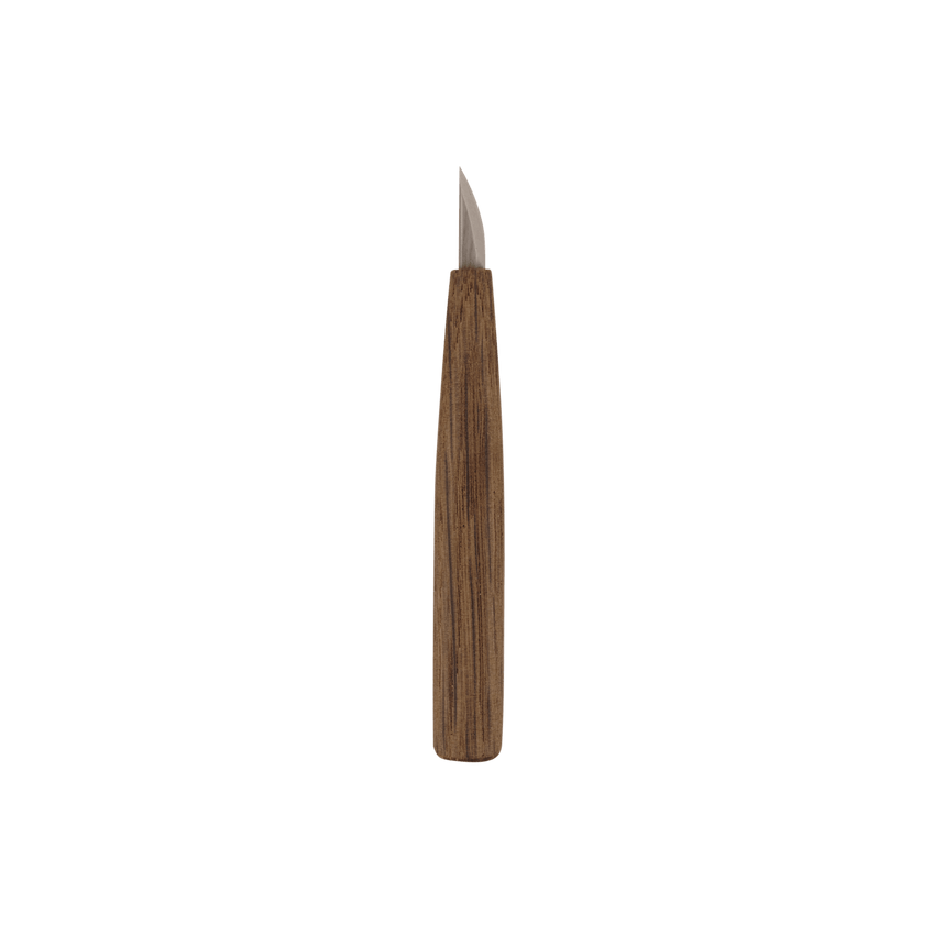 Short Single-Bevel Carving Knife - Curved Edge - Carving Knives - Japanese Tools Australia