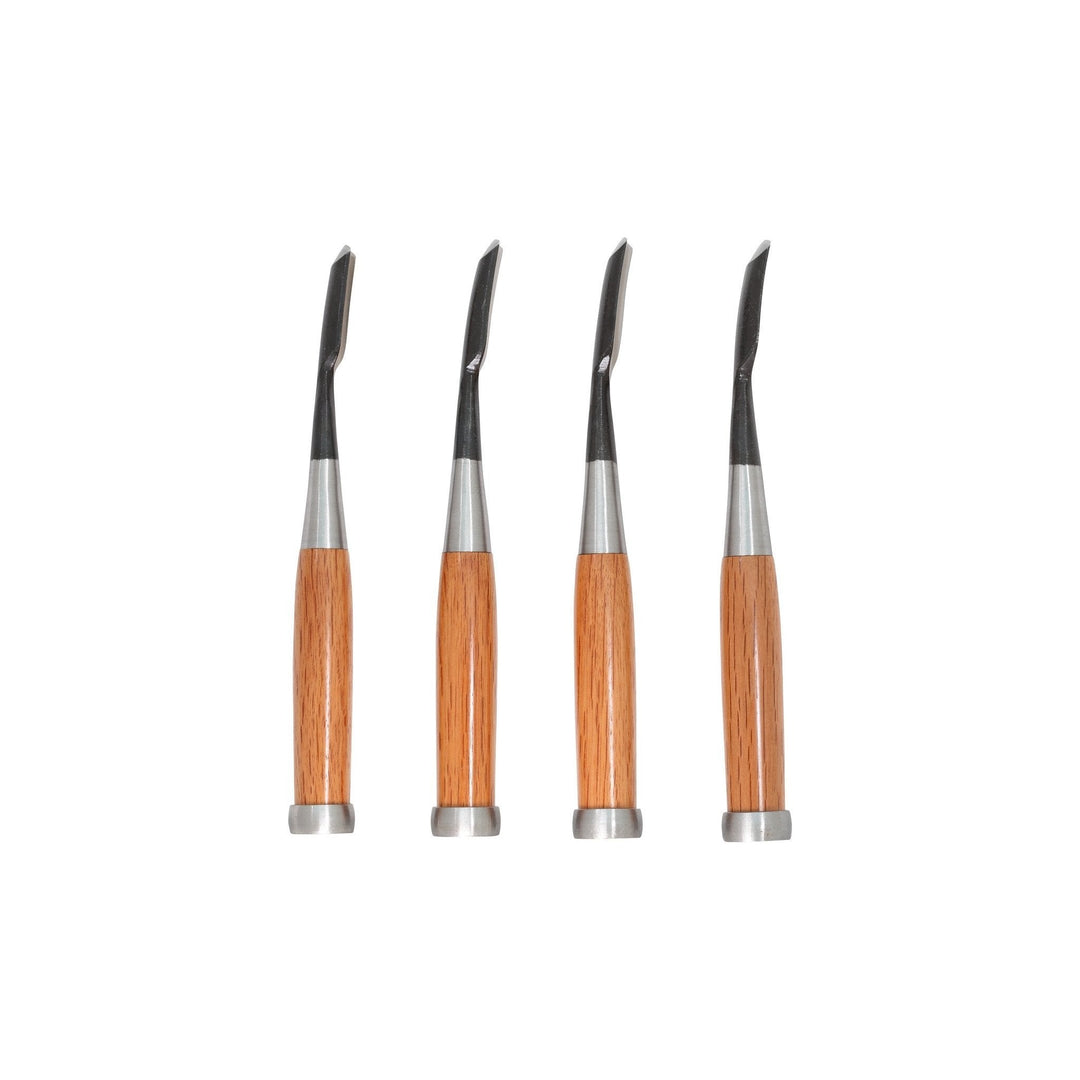 Slight Bent Gouges by Kawasei - Gouges - Japanese Tools Australia