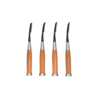 Slight Bent Gouges by Kawasei - Gouges - Japanese Tools Australia
