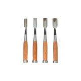 Slight Bent Gouges by Kawasei - Gouges - Japanese Tools Australia