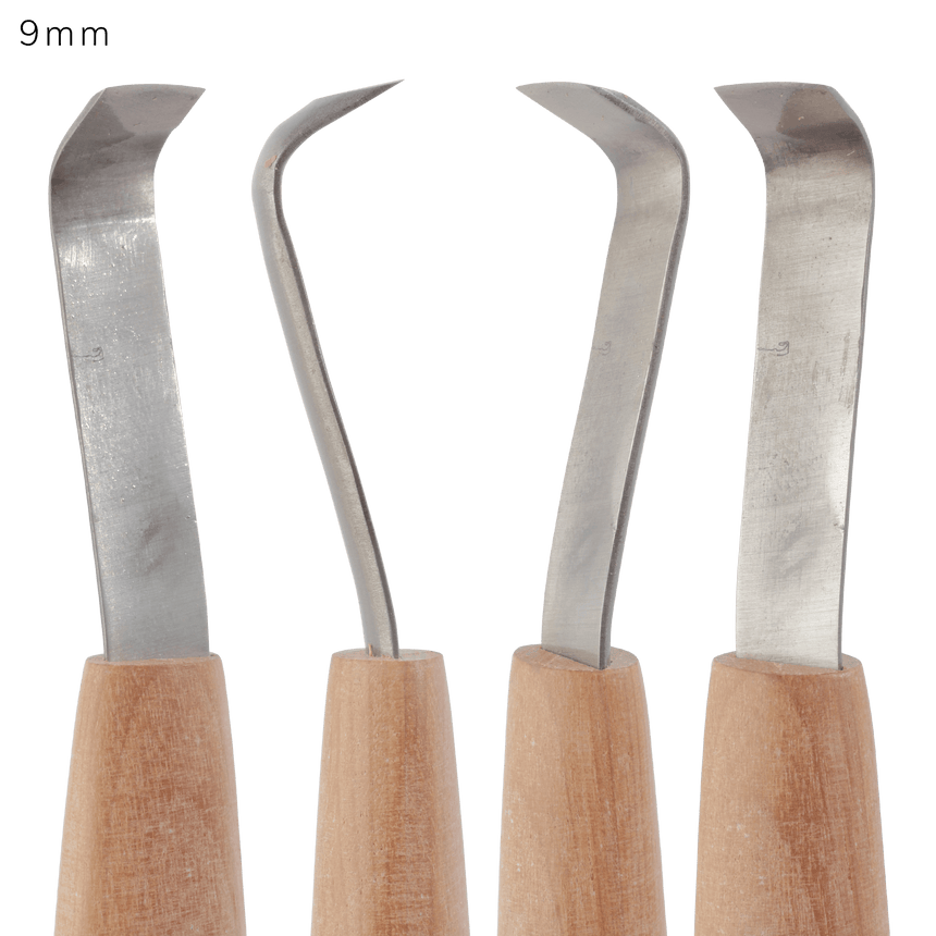 Sokosarae Gooseneck Chisel - 9mm - Joinery Chisels - Japanese Tools Australia