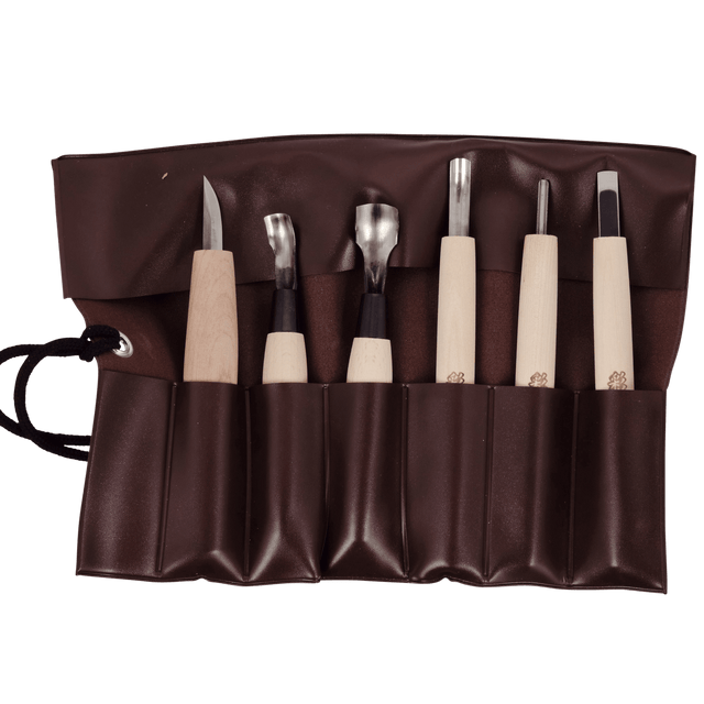 Spoon Carver's 6pc Essential Toolkit - Carving Sets - Japanese Tools Australia