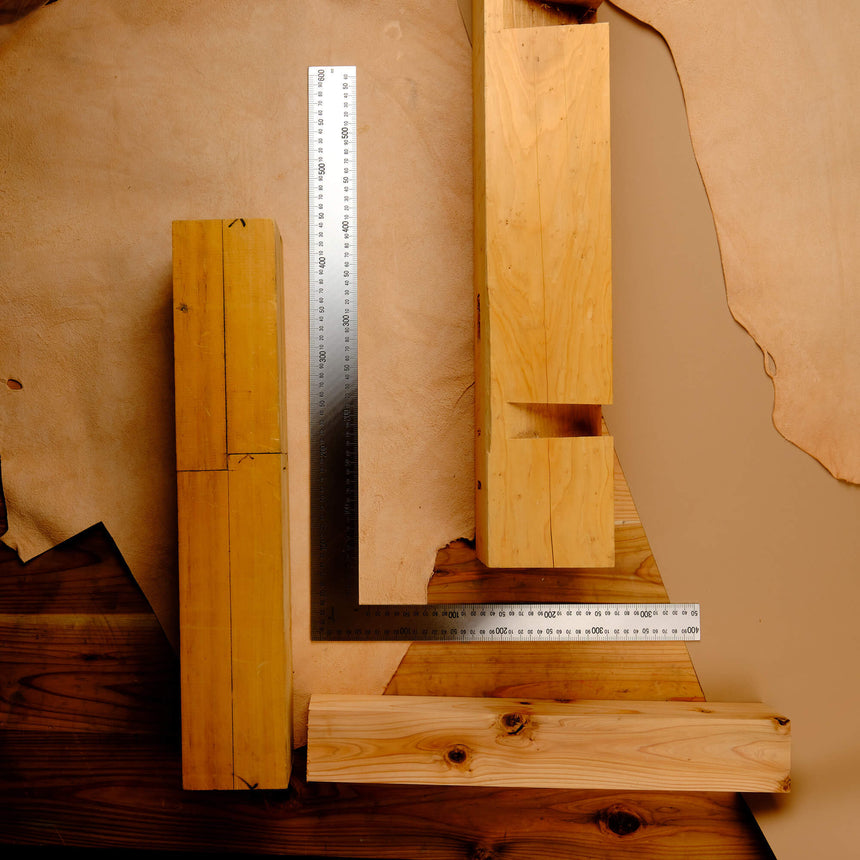 Stainless Steel Rafter Square - 60x40cm - Western Squares - Japanese Tools Australia