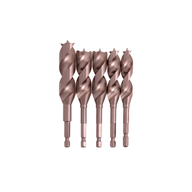 Star-M Super Clean Cut Drill - 5pcs set - Drill Bits - Japanese Tools Australia