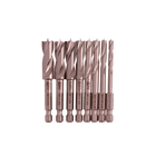 Star-M Super Clean Cut Drill Bits - 8pcs (Half-Sizes Set) - Drill Bits - Japanese Tools Australia