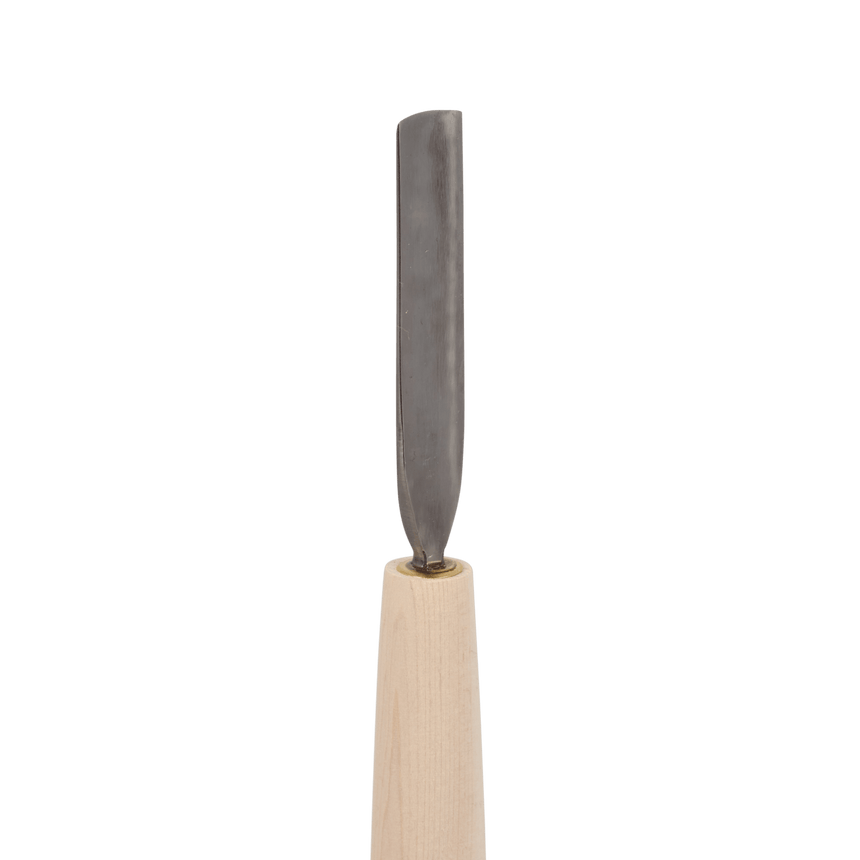Super-Shallow U-Gouge - HSS, 12mm - Gouges - Japanese Tools Australia