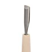 Super-Shallow U-Gouge - HSS, 21mm - Gouges - Japanese Tools Australia