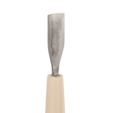Super-Shallow U-Gouge - HSS, 21mm - Gouges - Japanese Tools Australia
