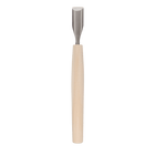 Super-Shallow U-Gouge - HSS, 21mm - Gouges - Japanese Tools Australia