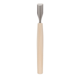 Super-Shallow U-Gouge - HSS, 21mm - Gouges - Japanese Tools Australia