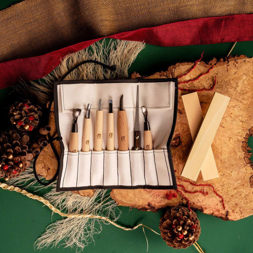 The Christmas Carving Session - Carving Sets - Japanese Tools Australia