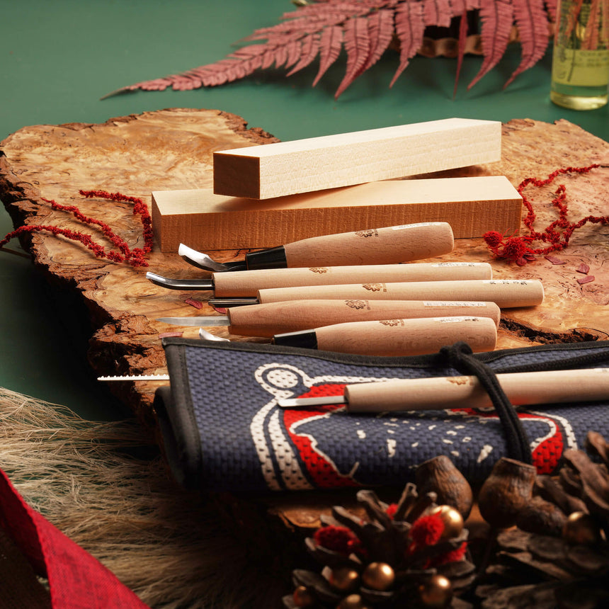 The Christmas Carving Session - Carving Sets - Japanese Tools Australia