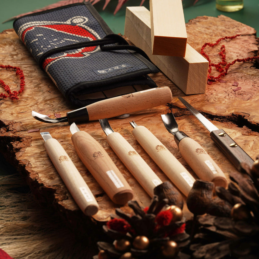 The Christmas Carving Session - Carving Sets - Japanese Tools Australia