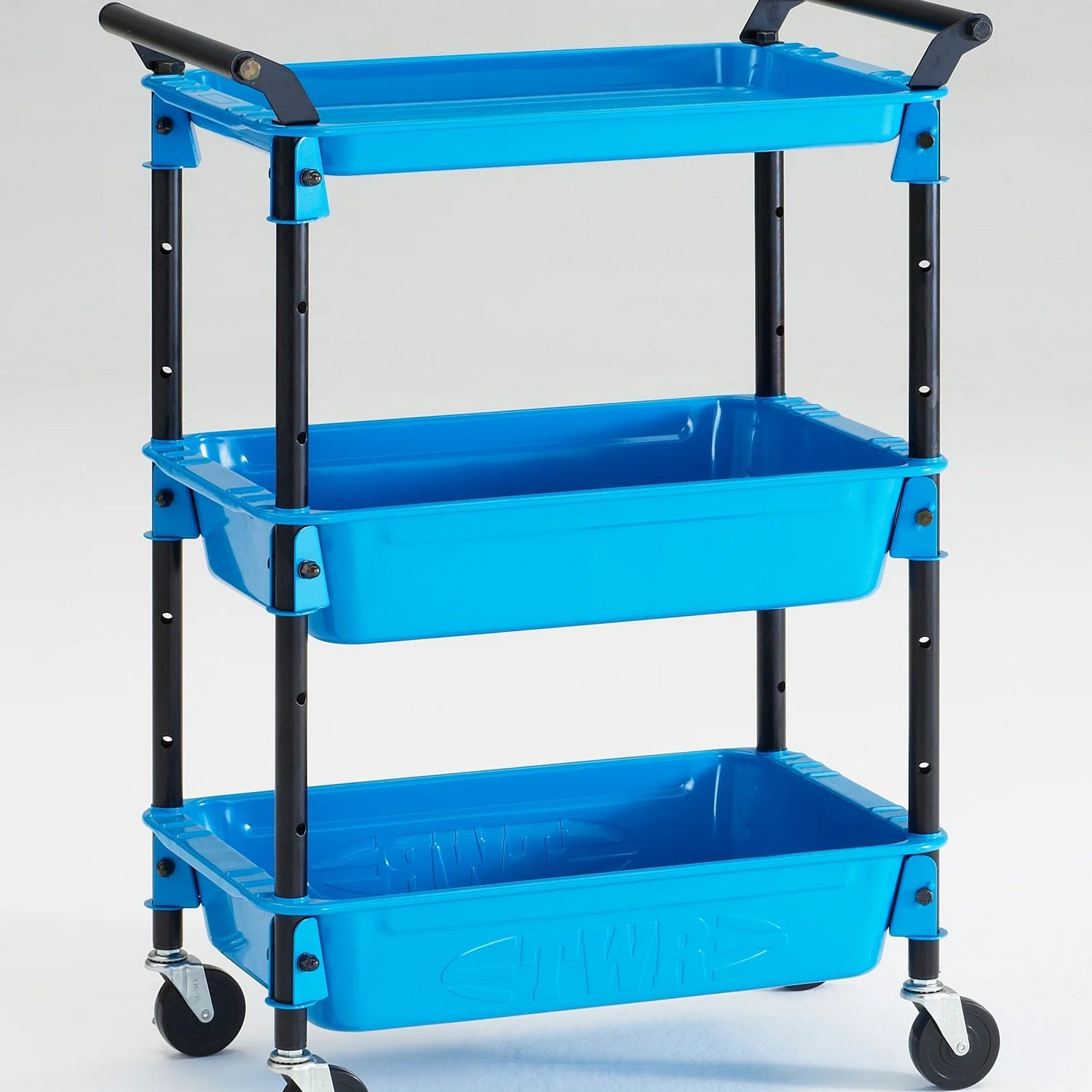 Three-stage tool wagon royal TWR-2SB (Sky blue) - Toolboxes - Japanese Tools Australia