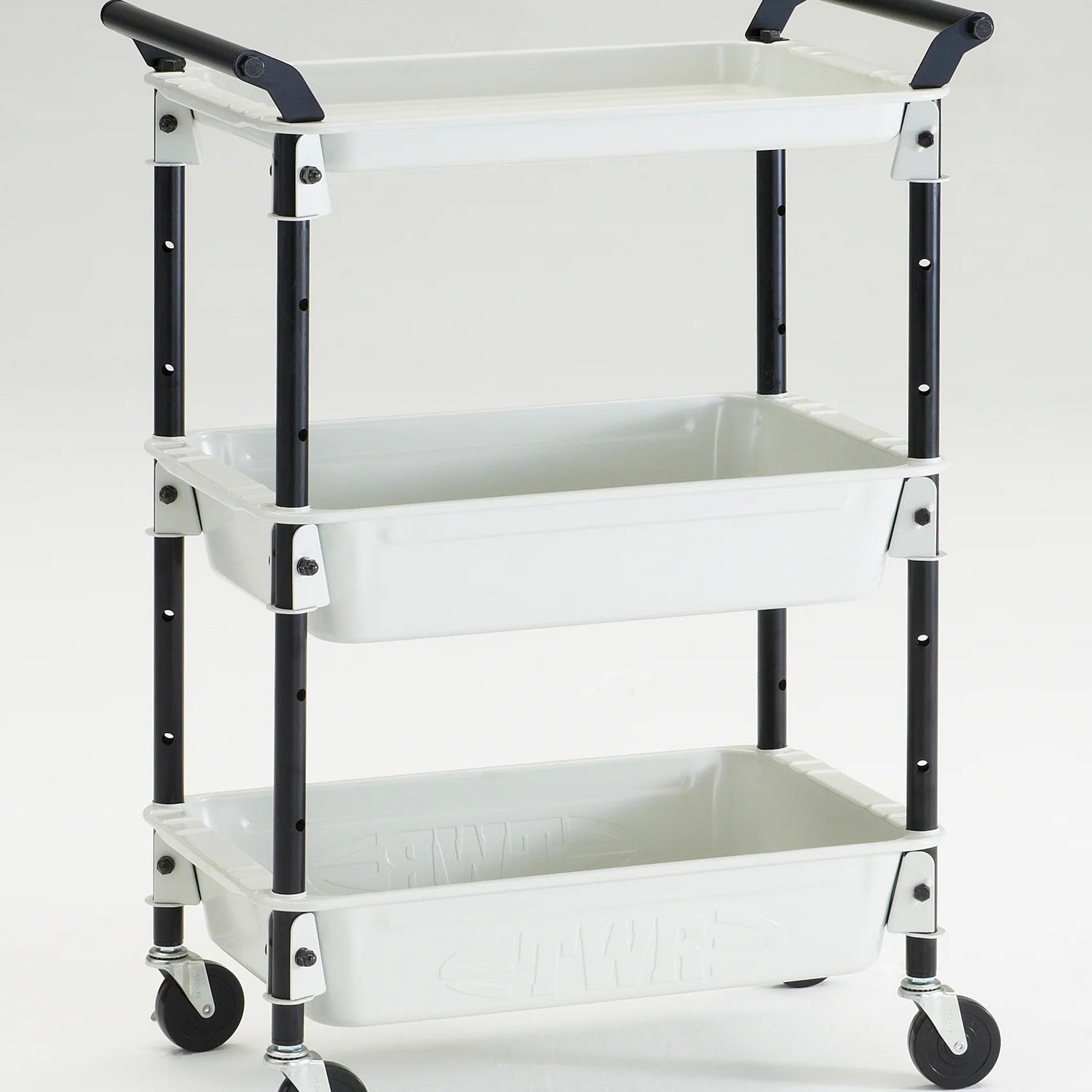 Three-stage tool wagon royal TWR-2W (white) - Toolboxes - Japanese Tools Australia