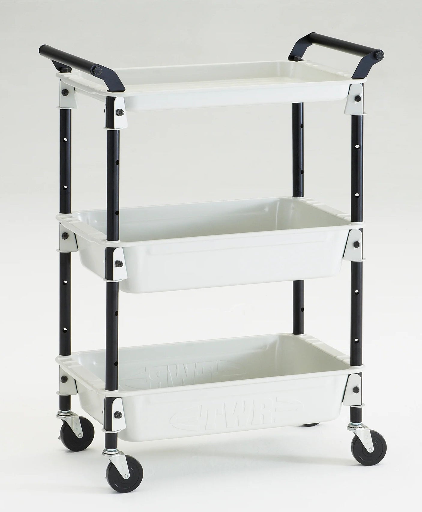 Three-stage tool wagon royal TWR-2W (white) - Toolboxes - Japanese Tools Australia