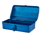 TOYO Camber-top Toolbox Y-280 B (Blue) - Tool Bags Boxes and Rolls - Japanese Tools Australia