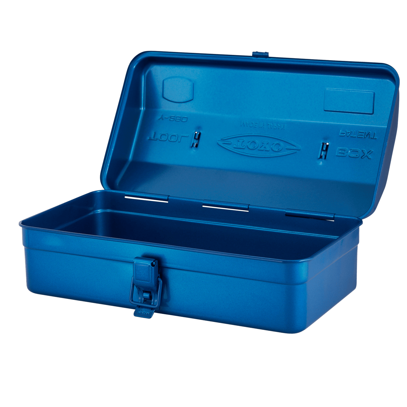 TOYO Camber-top Toolbox Y-280 B (Blue) - Tool Bags Boxes and Rolls - Japanese Tools Australia