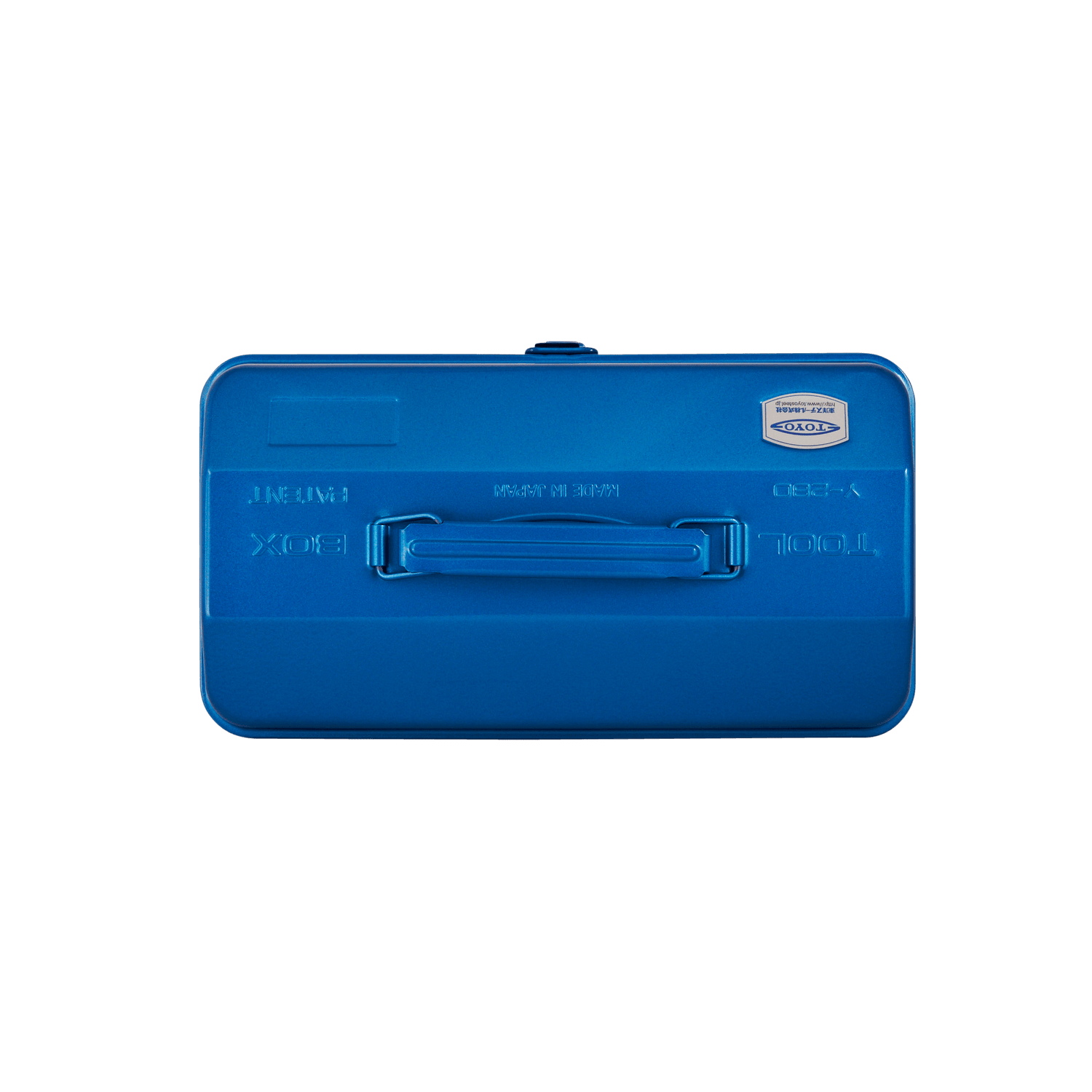 TOYO Camber-top Toolbox Y-280 B (Blue) - Tool Bags Boxes and Rolls - Japanese Tools Australia