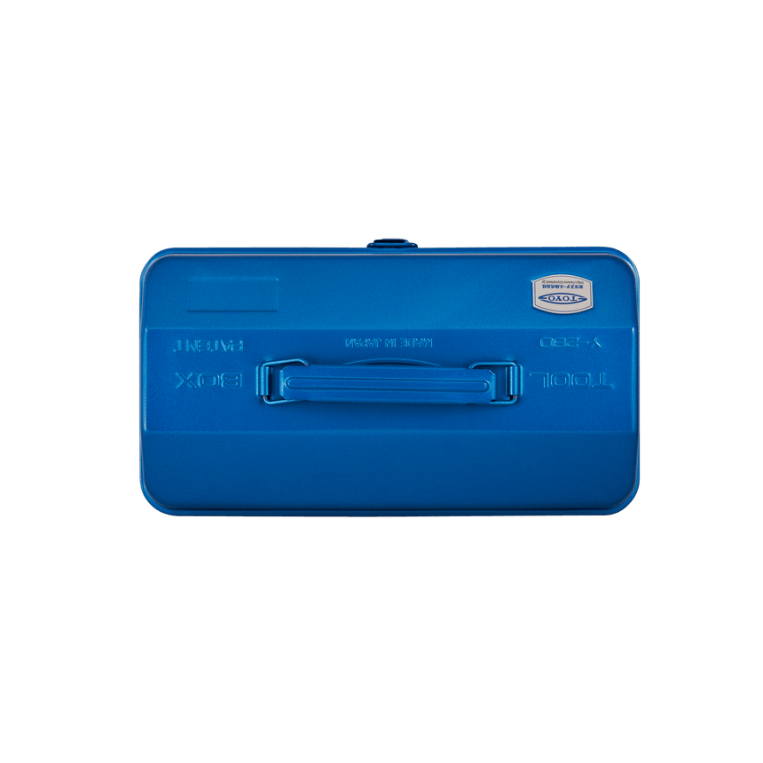 TOYO Camber-top Toolbox Y-280 B (Blue) - Tool Bags Boxes and Rolls - Japanese Tools Australia