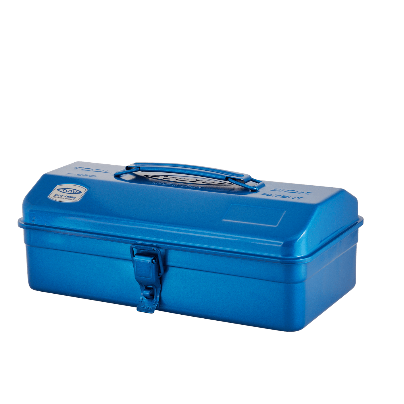 TOYO Camber-top Toolbox Y-280 B (Blue) - Tool Bags Boxes and Rolls - Japanese Tools Australia