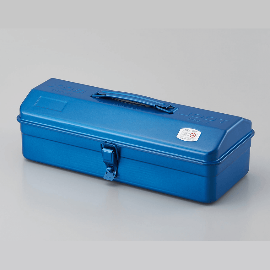 TOYO Camber-top Toolbox Y-350 B (Blue) - Tool Bags Boxes and Rolls - Japanese Tools Australia
