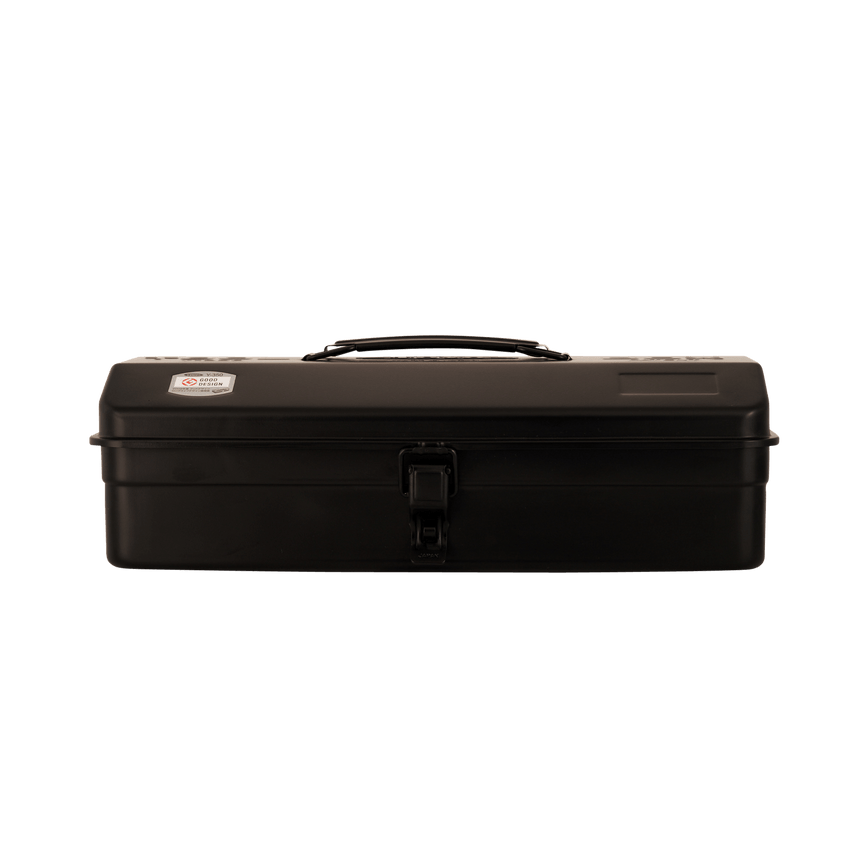 TOYO Camber-top Toolbox Y-350 BK (Black) - Tool Bags Boxes and Rolls - Japanese Tools Australia