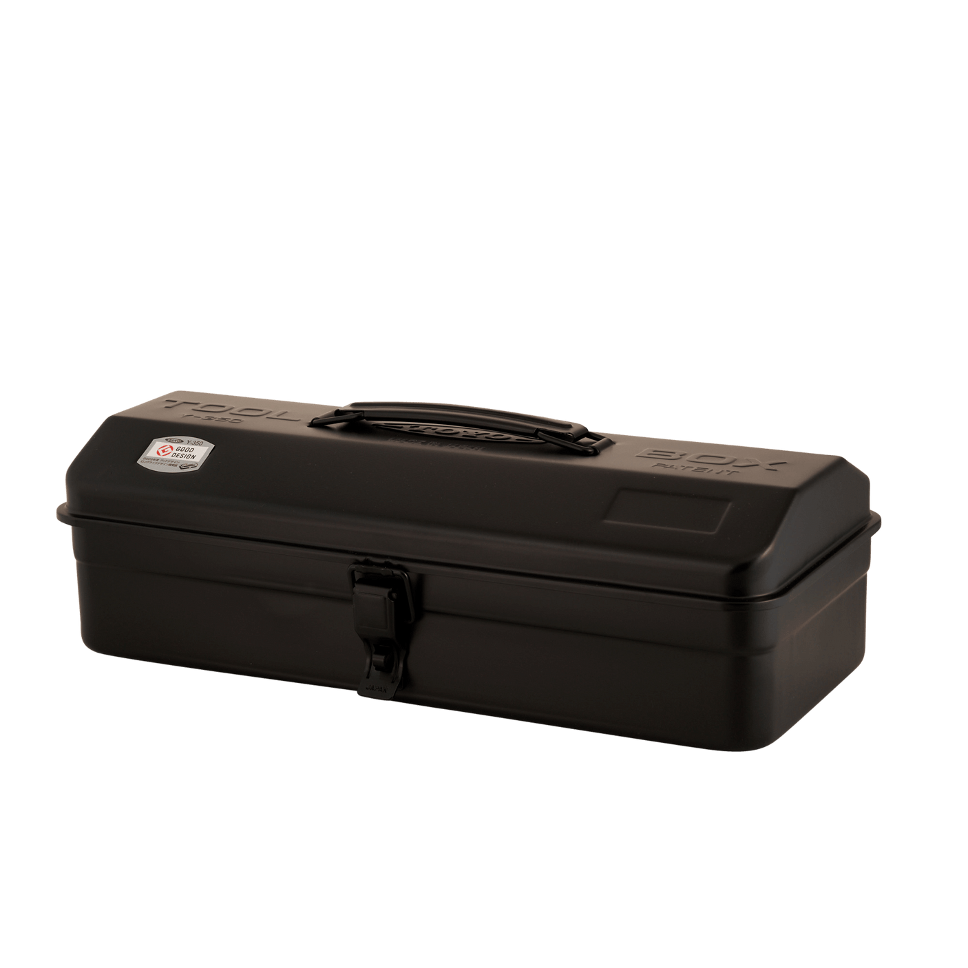 TOYO Camber-top Toolbox Y-350 BK (Black) - Tool Bags Boxes and Rolls - Japanese Tools Australia