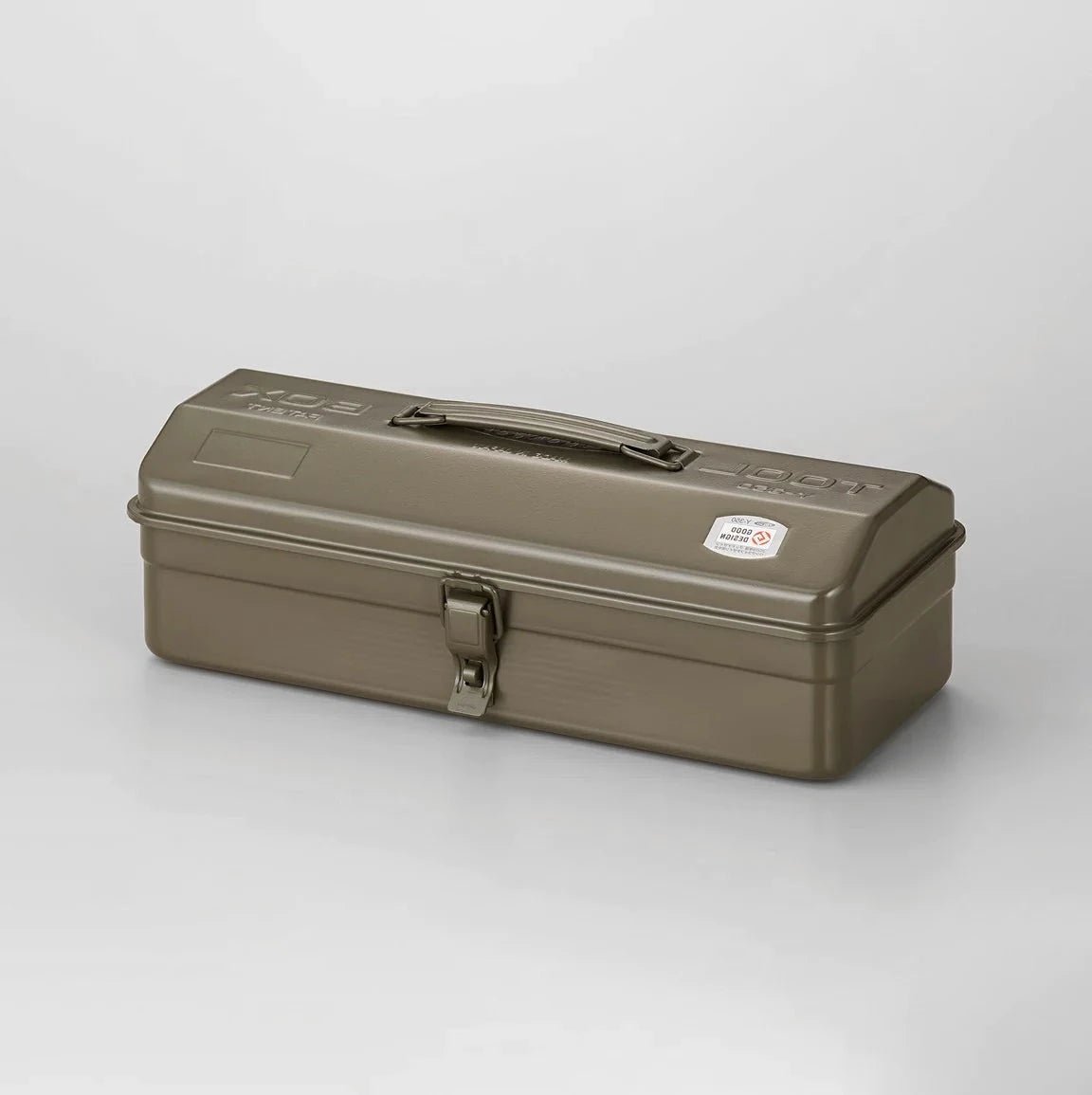 TOYO Camber-top Toolbox Y-350 MG (Moss green) - Tool Bags Boxes and Rolls - Japanese Tools Australia