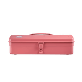 TOYO Camber-top Toolbox Y-350 P0 (Living coral) - Tool Bags Boxes and Rolls - Japanese Tools Australia