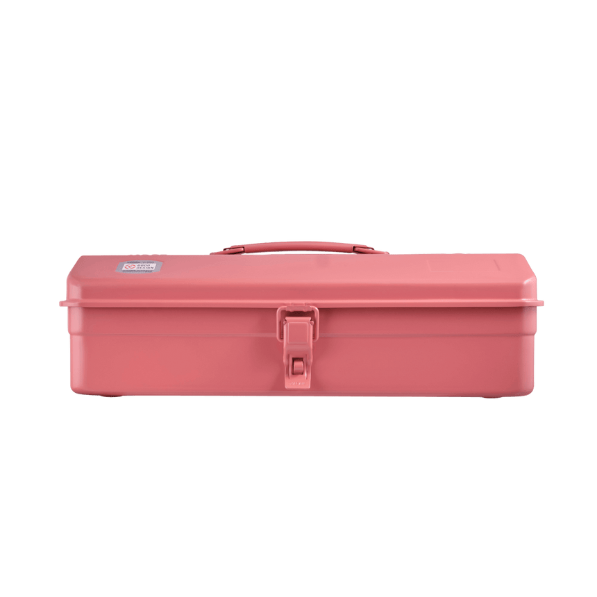 TOYO Camber-top Toolbox Y-350 P0 (Living coral) - Tool Bags Boxes and Rolls - Japanese Tools Australia