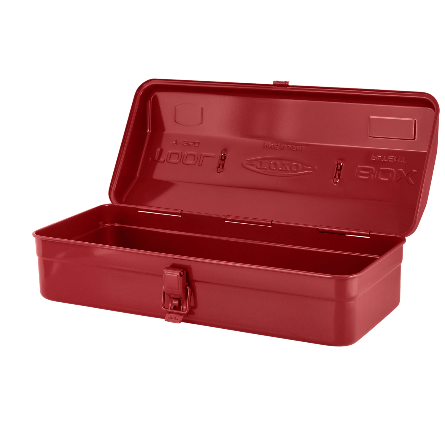 TOYO Camber-top Toolbox Y-350 R (Red) - Tool Bags Boxes and Rolls - Japanese Tools Australia