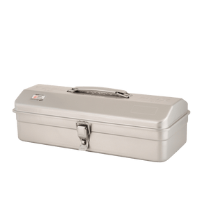 TOYO Camber-top Toolbox Y-350 SV (Silver) - Tool Bags Boxes and Rolls - Japanese Tools Australia